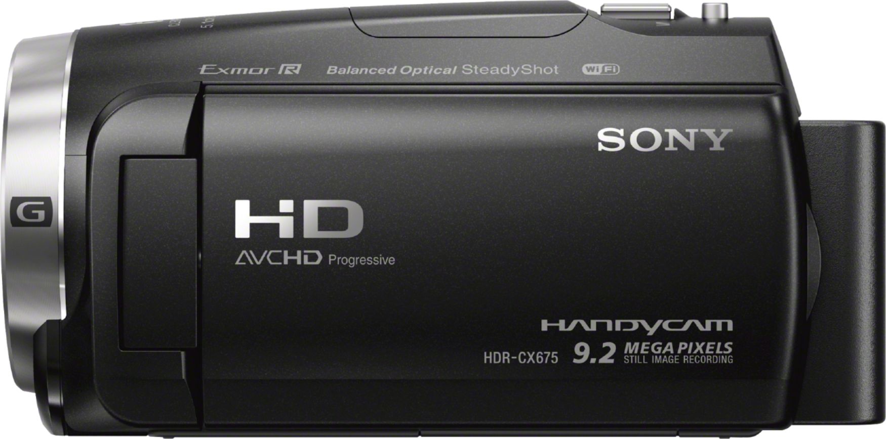 カメラ ビデオカメラ Best Buy: Sony Handycam CX675 32GB Flash Memory Camcorder Black 