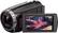 Left. Sony - Handycam CX675 32GB Flash Memory Camcorder - Black.
