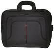 ECO STYLE - Tech Pro Top-Loading Laptop Case - Black/Red - Larger Front
