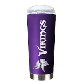 Great American Products - Minnesota Vikings 18oz. Team Color Laser Logo Roadie - Multicolor
