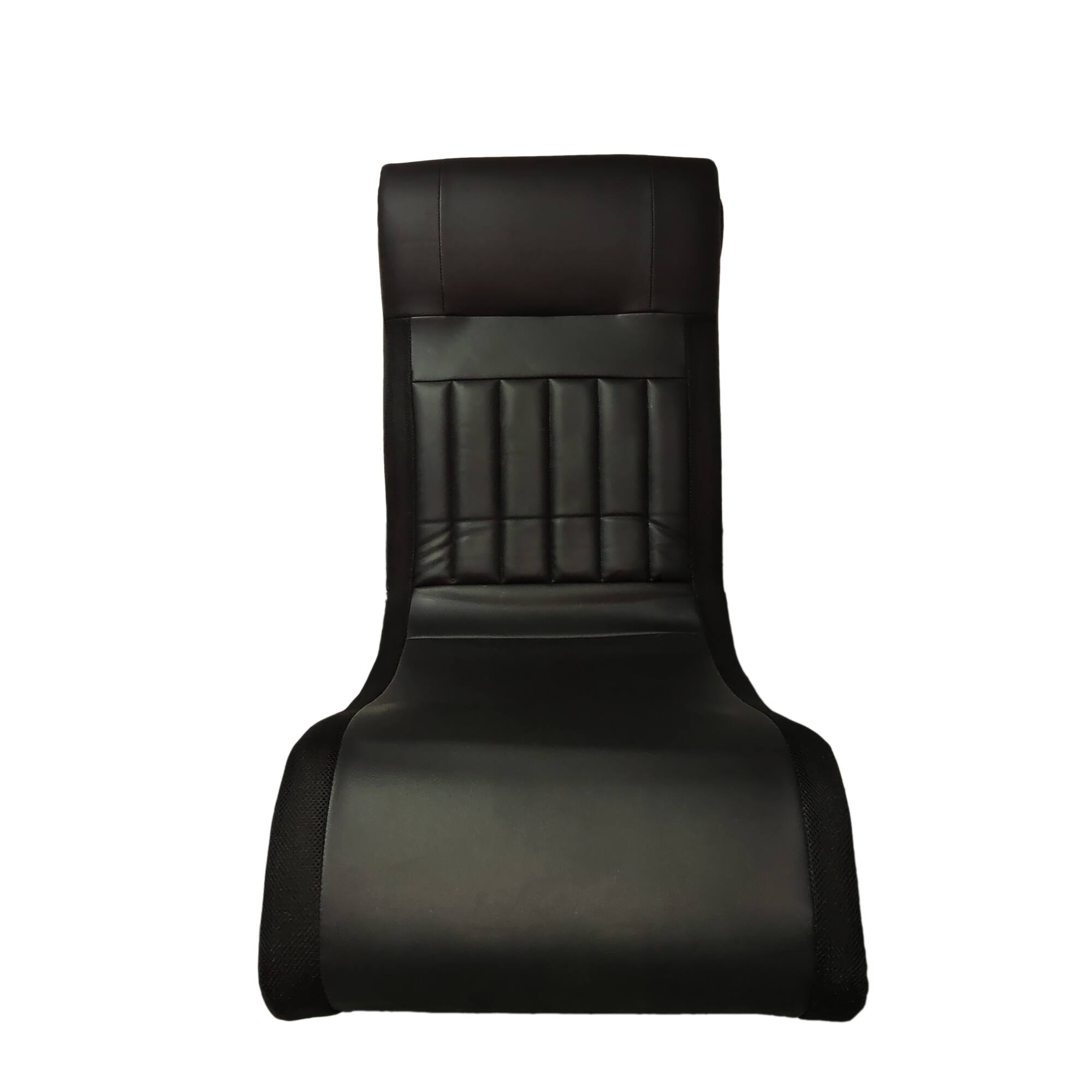 Alt View 6. GOODSILO - Foldable Gaming Chair with Speakers, LED Lights, Bluetooth, Vibration & USB - Black.