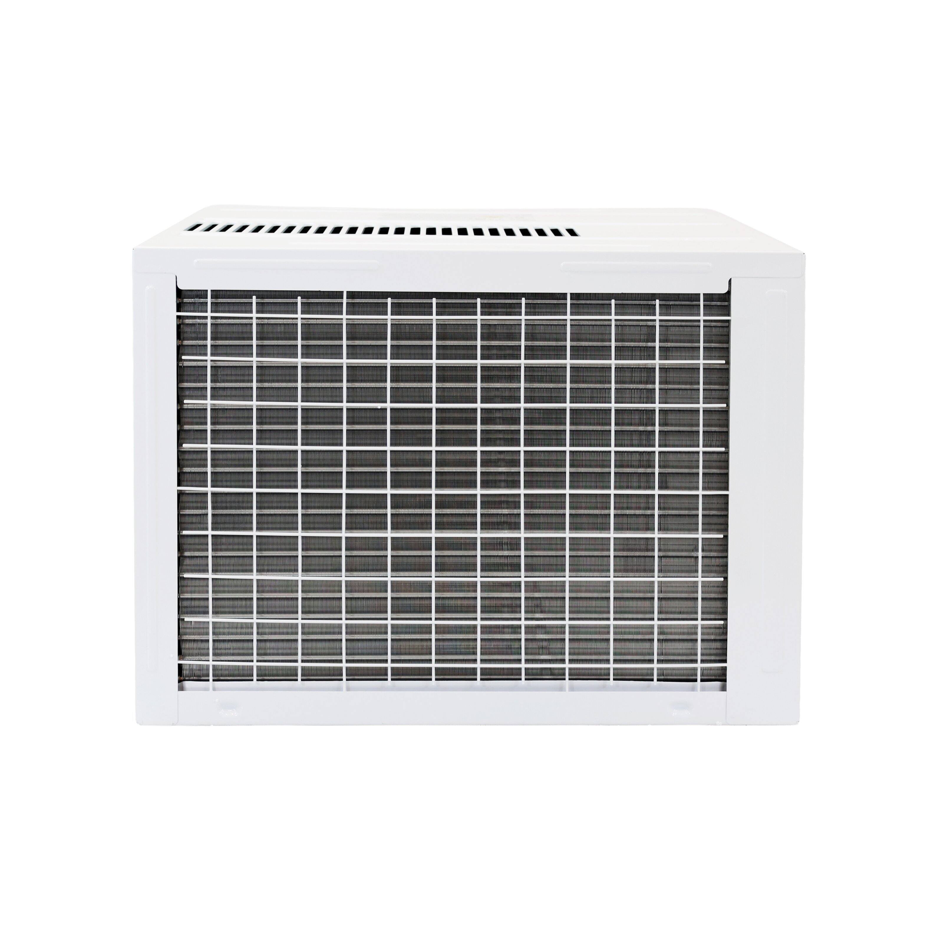 Alt View 4. Keystone - 18,000 BTU 1000 Sq. Ft. 230V  Window/Wall Air Conditioner with Follow Me LCD Remote Control - White.