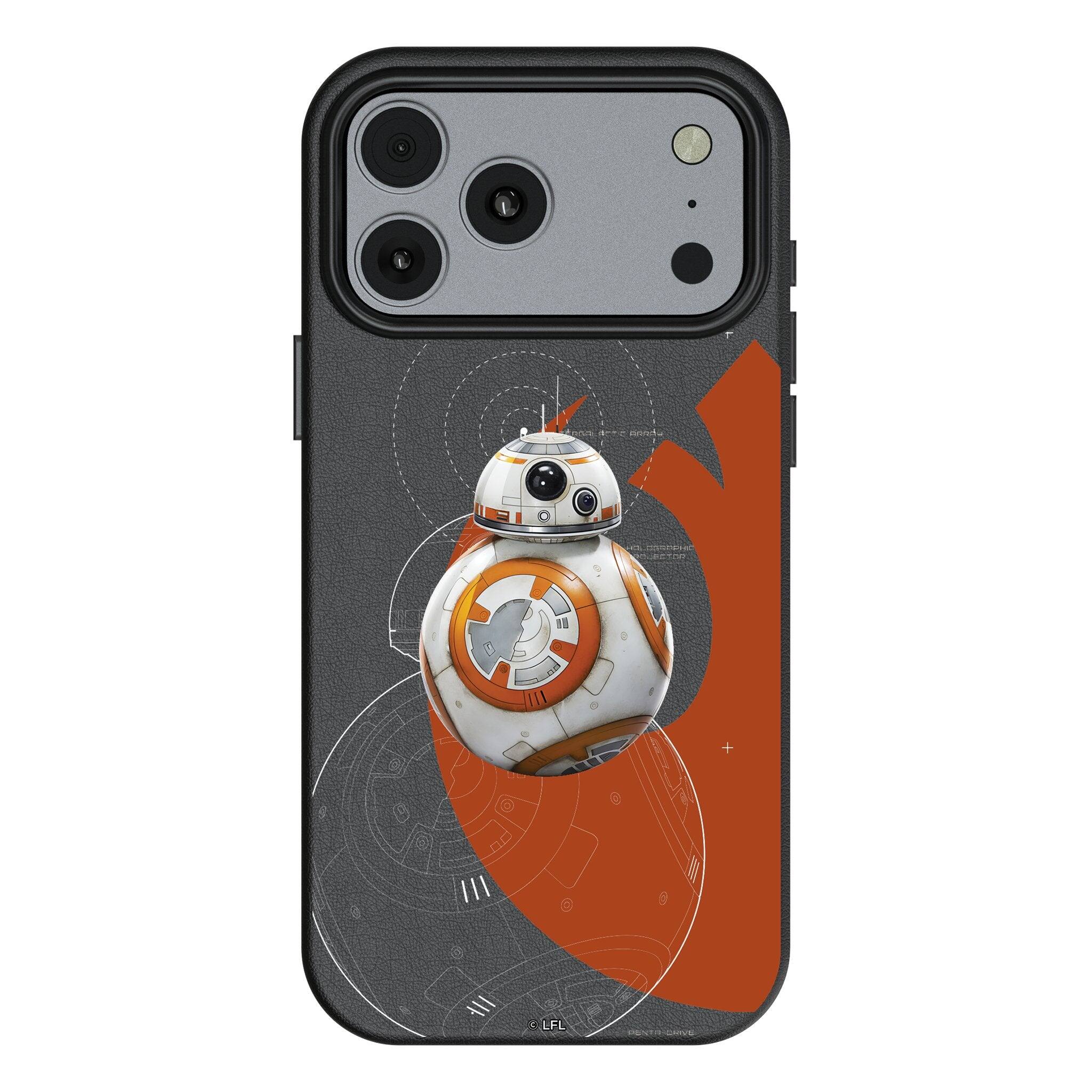 Keyscaper - Star Wars: The Force Awakens FactionTech MagSafe Compatible Phone Case - Apple iPhone 17 Pro Max - BB-8