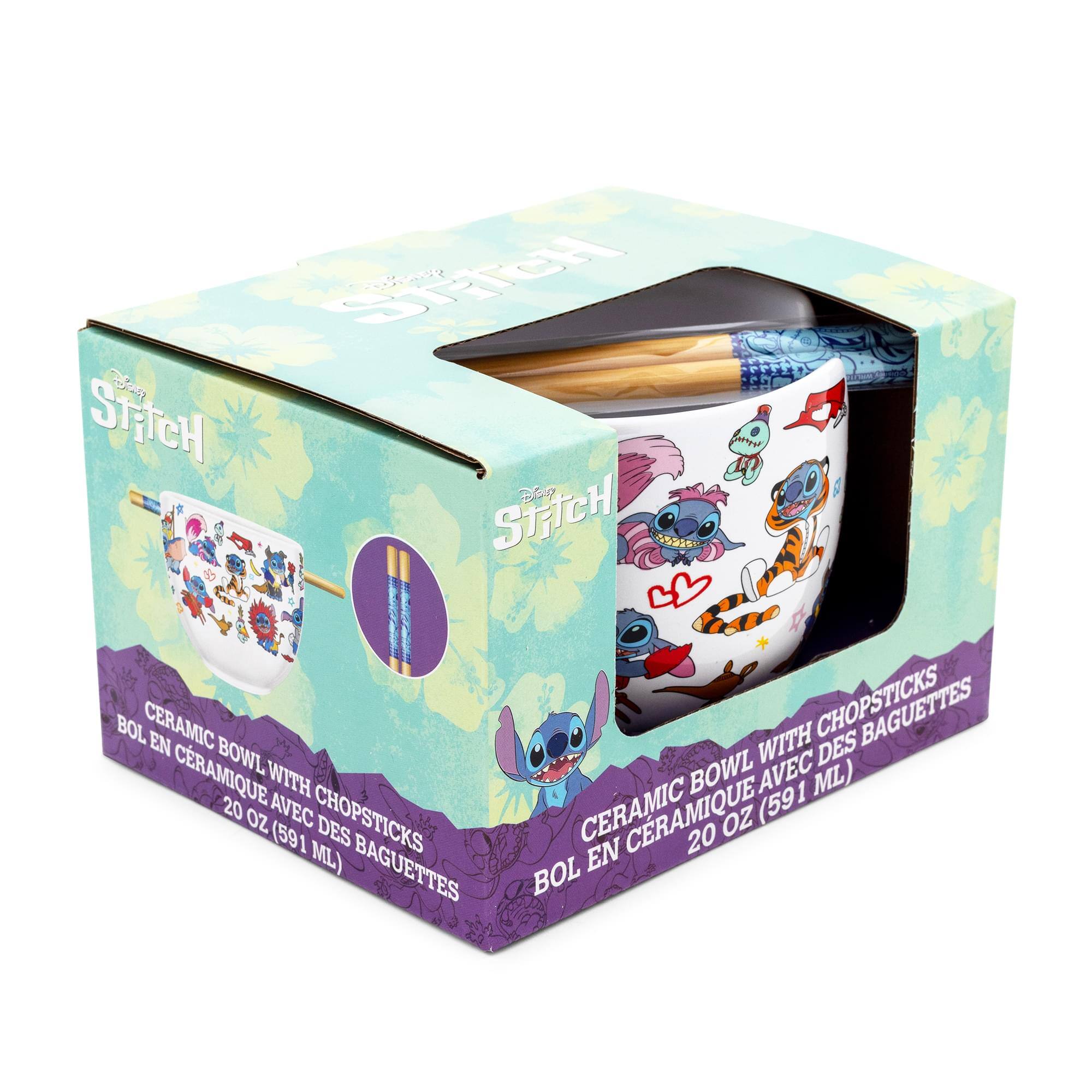 Ceramic Bowl with Chopsticks  
Bol en Céramique avec des Baguettes  
20 oz (591 ml)