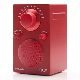 Tivoli Audio - PAL BT Bluetooth FM Portable Radio and Speaker - Gen. 3 - Red