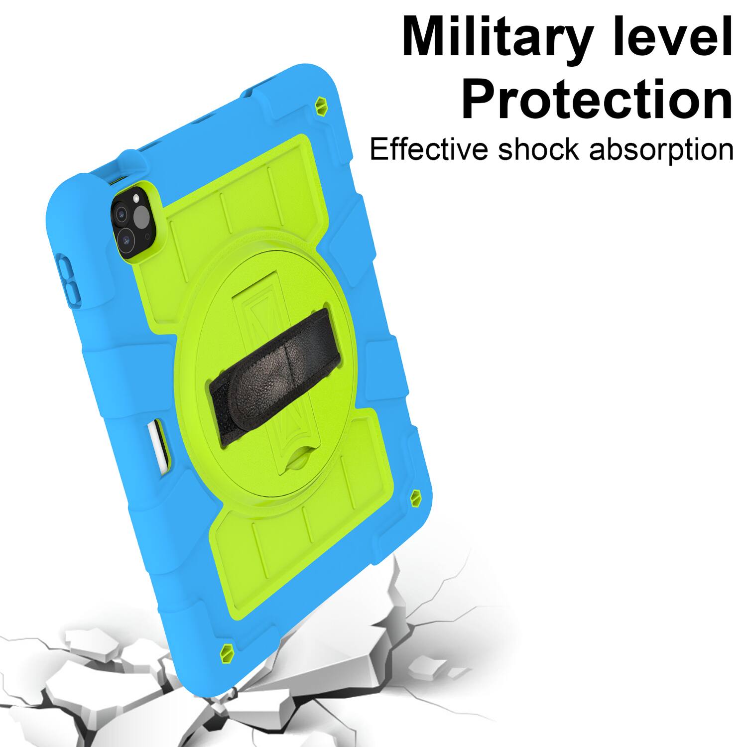 Military level Protection  
Effective shock absorption