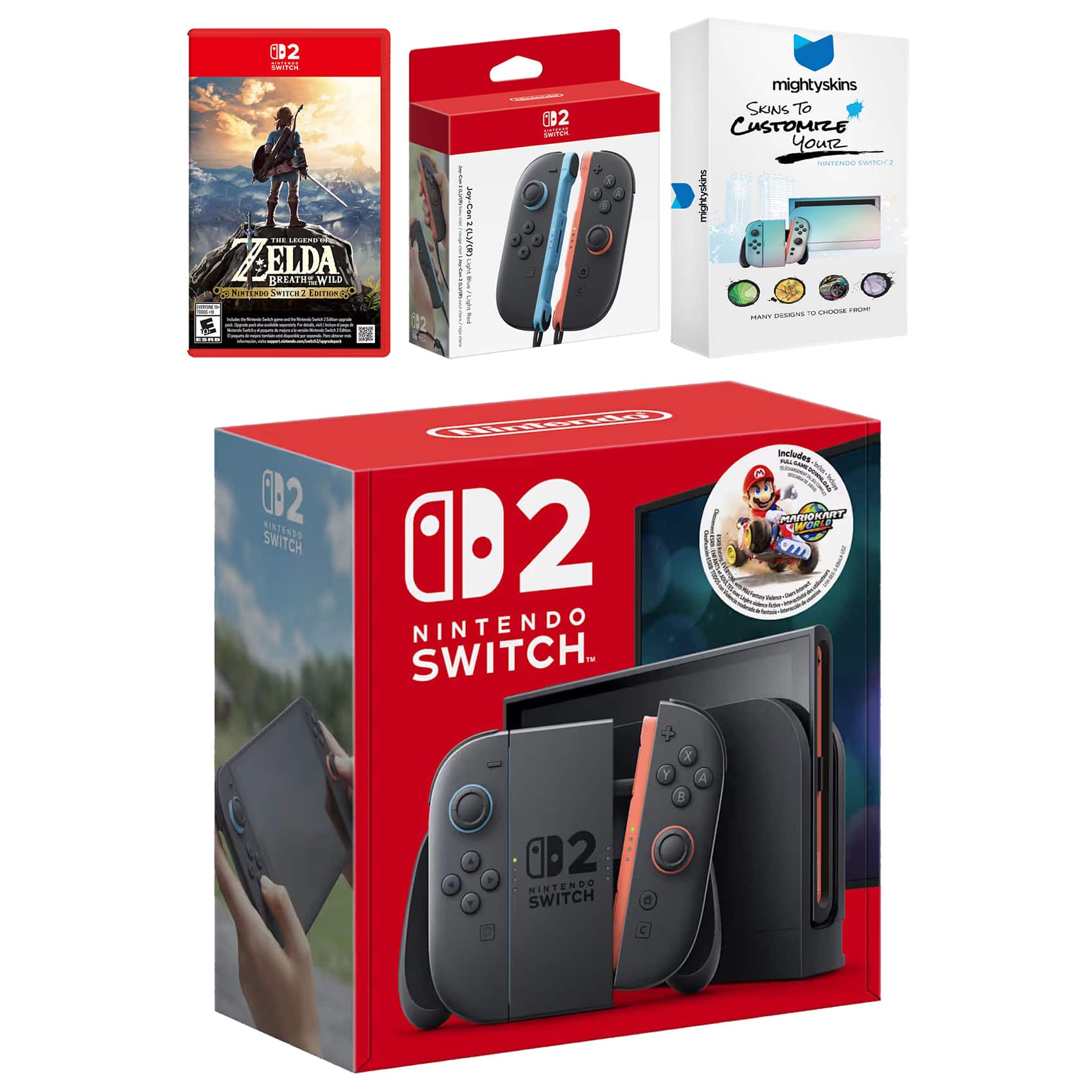 Switch 2 Pokémon Legends: Z A Bundle with MightySkins