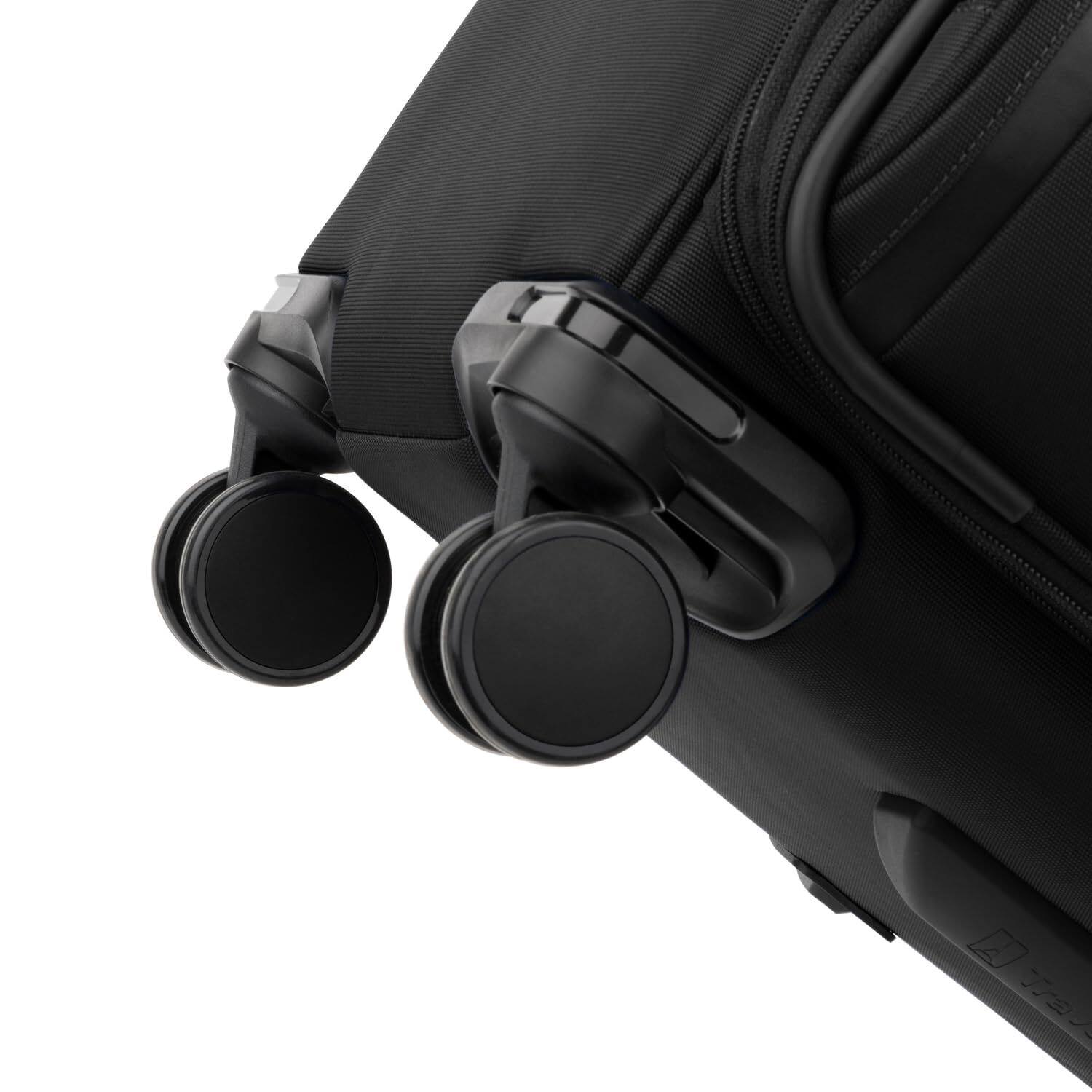 Alt View 3. Travelpro - Travelpro Versapack + Lightweight Softside Expandable 29" Checked Spinner - Black.