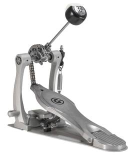 Gibraltar Hardware - Tour Class Double Chain Drive Bass Drum Pedal, with Compact Curved Frame, Patented Rocker Arm, Adjustable Beater