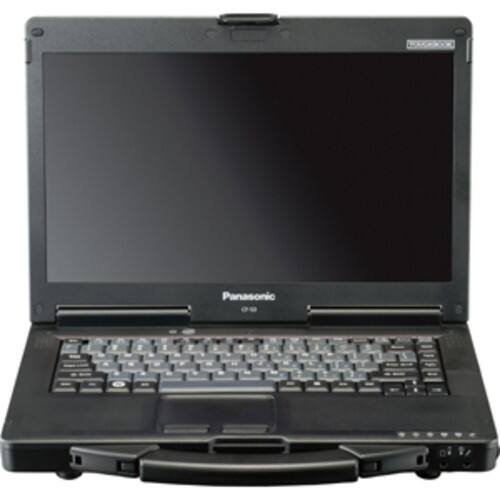 Front Standard. Panasonic - 14" Toughbook Notebook - 4 GB Memory - 320 GB Hard Drive - Magnesium Alloy.