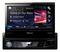 Pioneer - 7" - CD/DVD - Apple® iPod®-Ready - In-Dash Receiver with Flip-Up Display and Remote - Black-Front_Standard