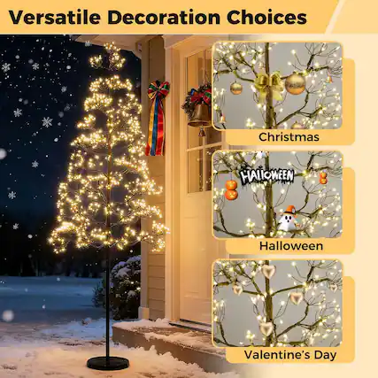 Versatile Decoration Choices
- Christmas
- Halloween
- Valentine's Day