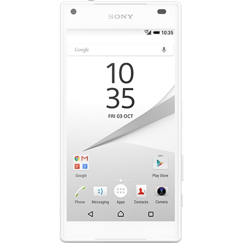 Atletisch Voor type Verder Best Buy: Sony Xperia Z5 Compact 4G LTE with 32GB Memory Cell Phone  (Unlocked) White E5803