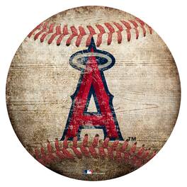 Fan Creations - Los Angeles Angels 12'' x 12'' Baseball Sign - Multicolor