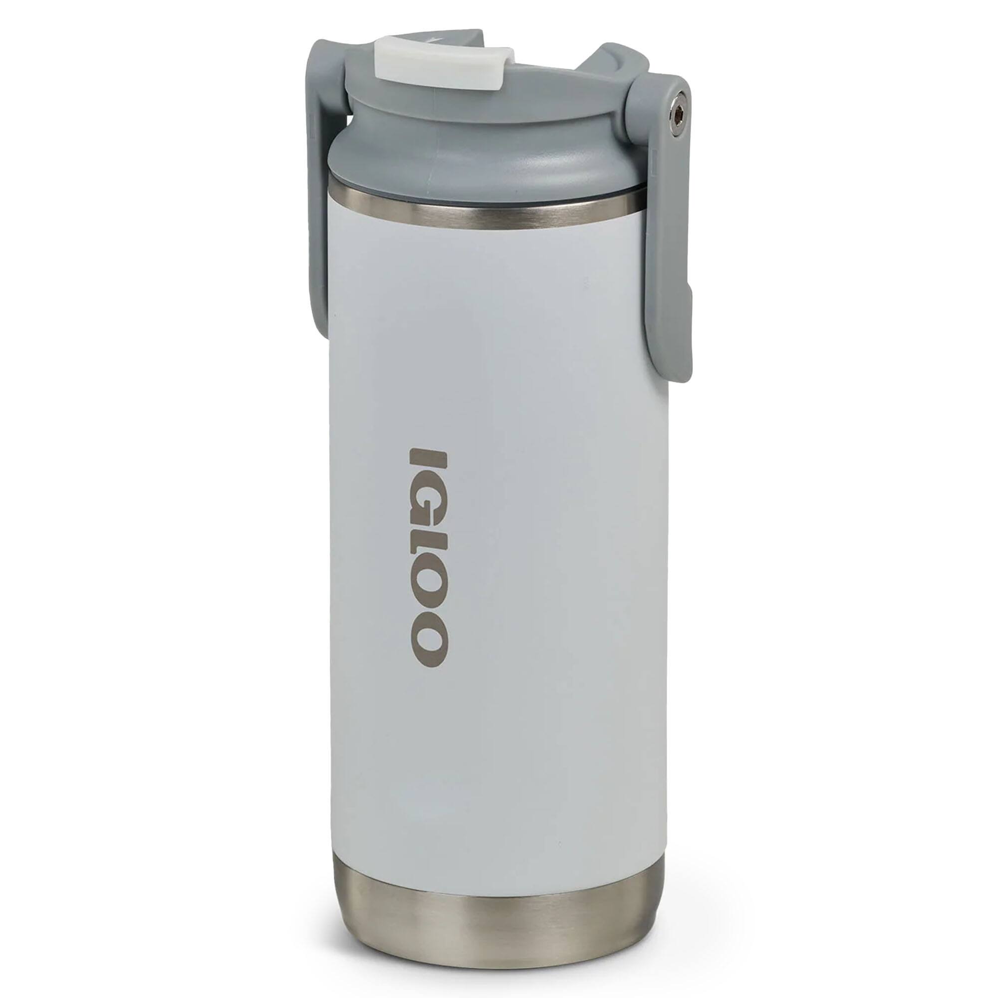 Alt View 1. Igloo - IGLOO 16 oz. Flip ‘n’ Sip Tumbler, White - White.