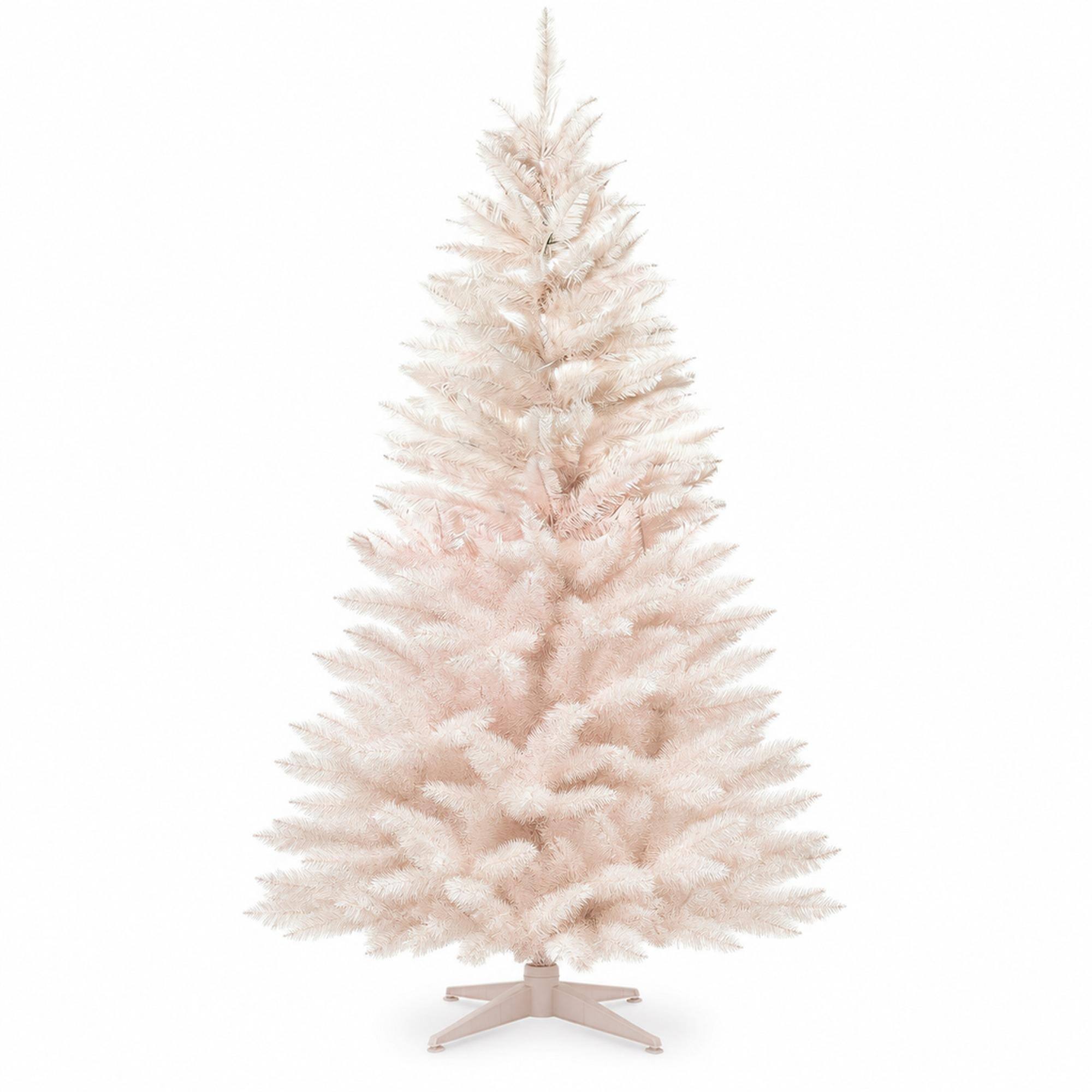 RYHNUYNE 7 Ft Unlit Spruce Artificial Christmas Tree With 1000 Tips ...