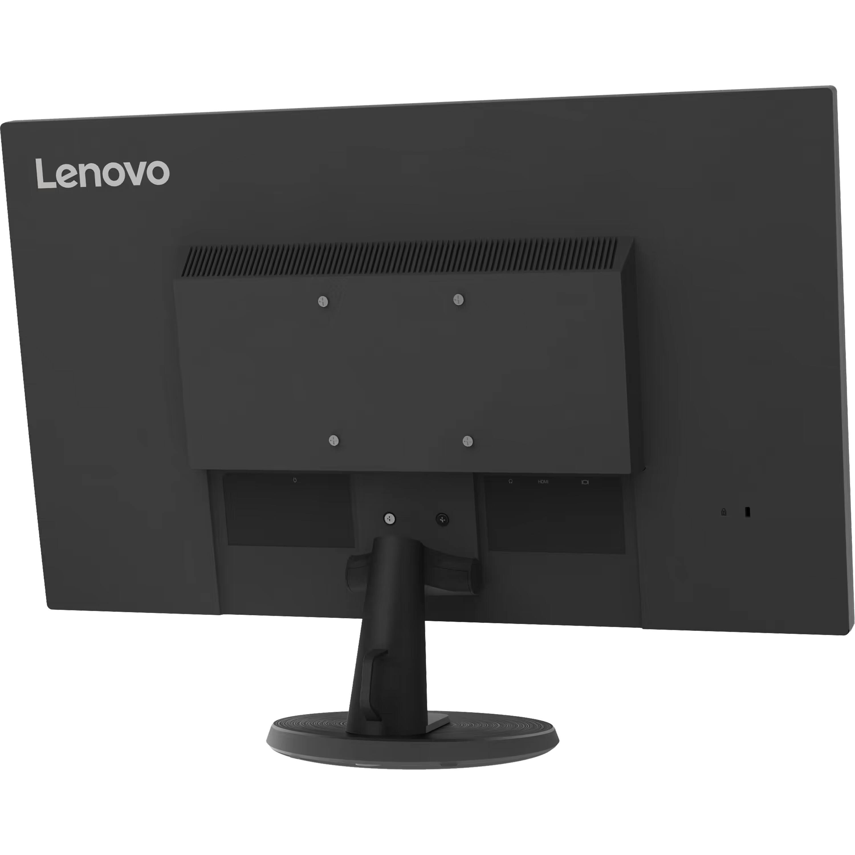Left. Lenovo - Lenovo D27-40 27" Monitors 1HDMI 1VGA 0USB 250nits 75Hz VA .5 ms - Black.