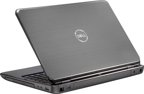 Alt View Standard 2. Dell - 14" Inspiron Laptop - 6GB Memory - 500GB Hard Drive - Black.