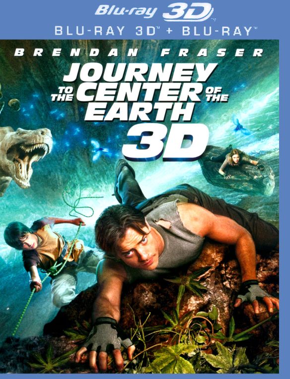  Journey to the Center of the Earth [3D] [Blu-ray] [Blu-ray/Blu-ray 3D] [2008]