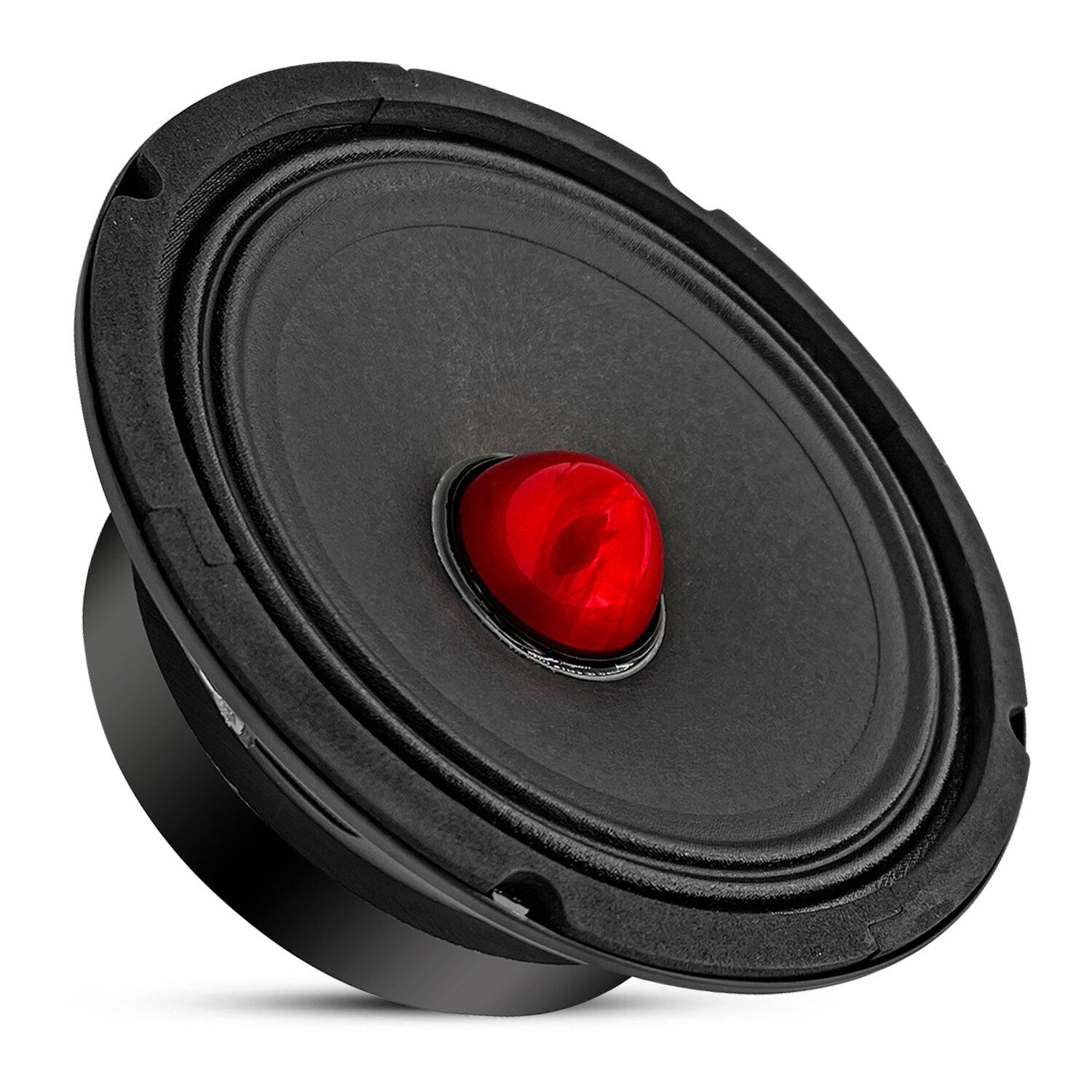 Front. 5 CORE - 6.5" Subwoofer Speaker 360W Mid Range Car Audio Sub Woofer 4Ohm Deep Bass Replacement Driver-MR 6.5 BLT R 4oHM - Black.
