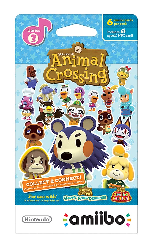 Front Zoom. Nintendo - amiibo Animal Crossing Cards (Series 3).