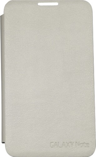  Samsung - Flip Case for Samsung Galaxy Note Mobile Phones - White