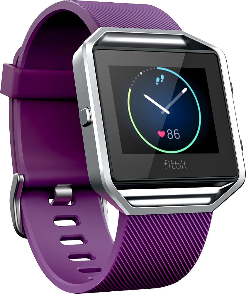 Best Buy: Fitbit Blaze Classic Accessory Band (Small) Plum FB159ABPMS