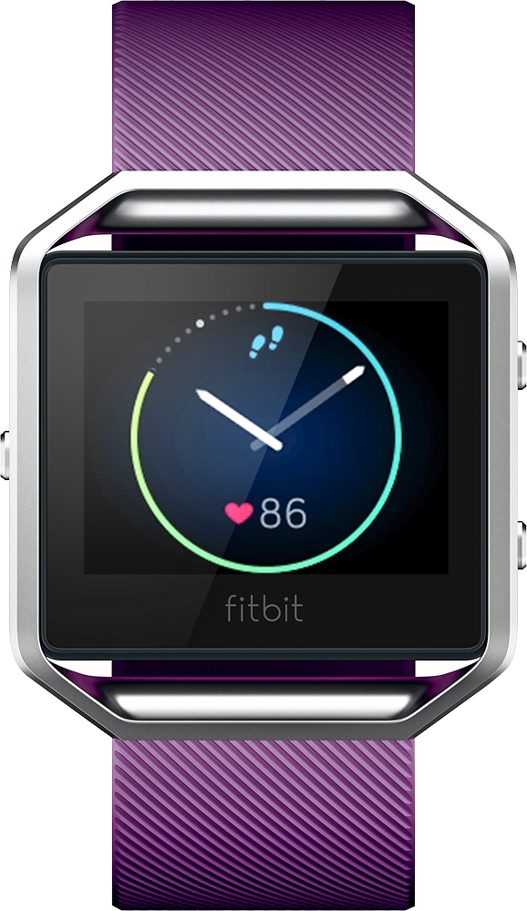 Best Buy: Fitbit Blaze Classic Accessory Band (Small) Plum FB159ABPMS