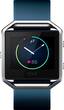 Fitbit - Blaze Smart Fitness Watch (Small) - Blue - Larger Front