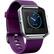 Angle. Fitbit - Blaze Classic Accessory Band (Large) - Plum.