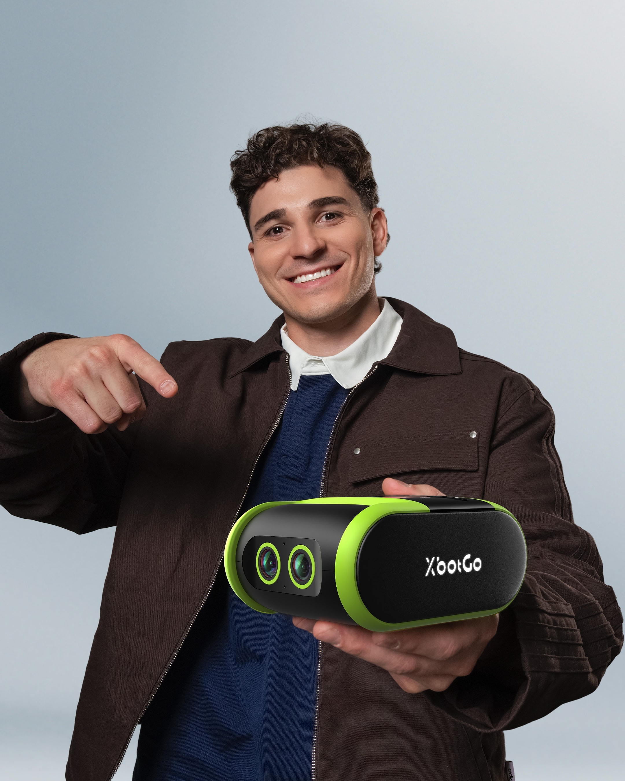 XbotGo Falcon AI Sports Camera, 4K Auto Tracking Action Cam for