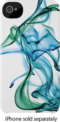 Front Standard. Incase - Vapor Snap Case for Apple® iPhone® 4 and 4S - Blue.