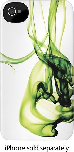 Front Standard. Incase - Vapor Snap Case for Apple® iPhone® 4 and 4S - Green.