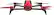 Front. Parrot - Parrot Bebop Drone 2 - Red.
