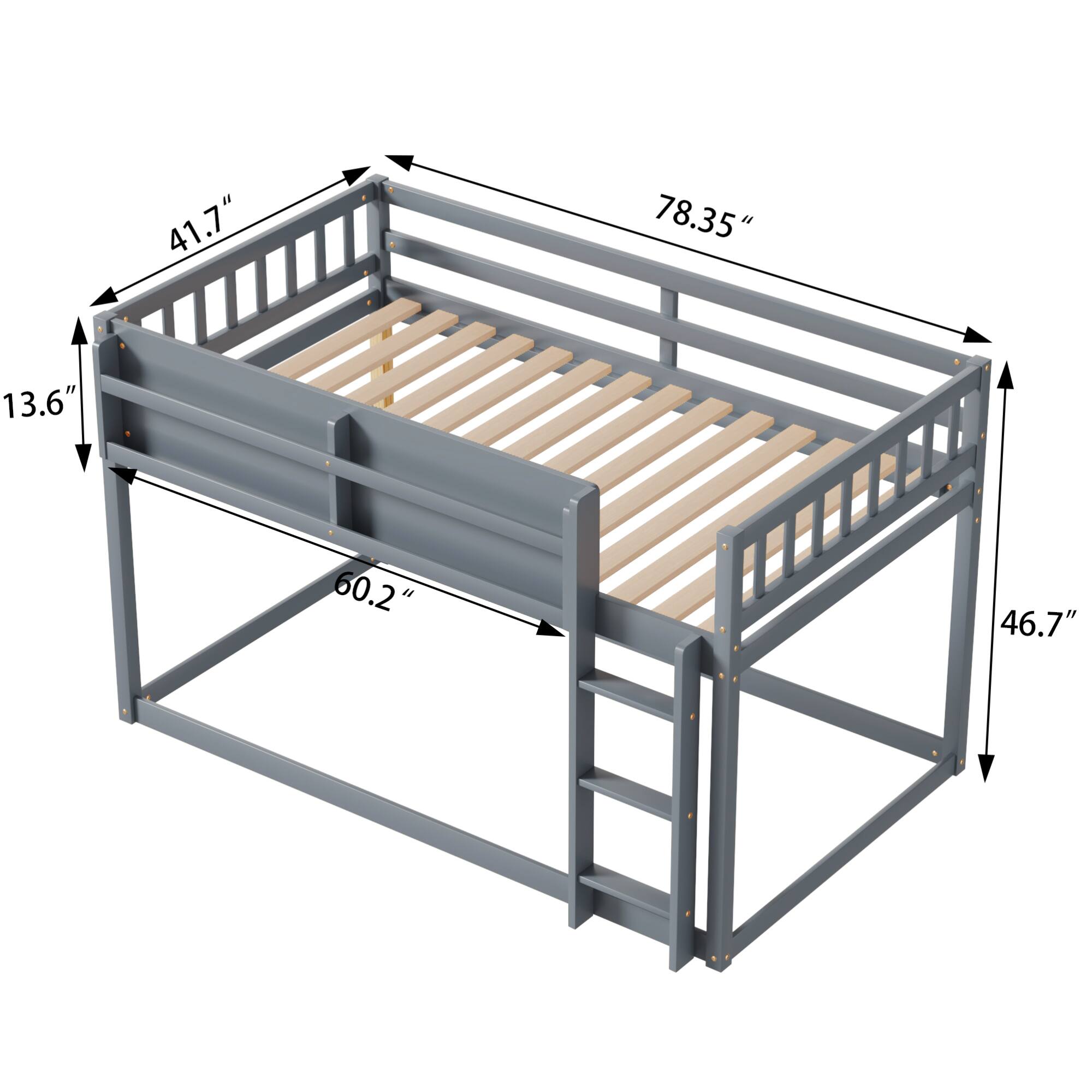 41.7"  
78.35"  
13.6"  
60.2"  
46.7"
