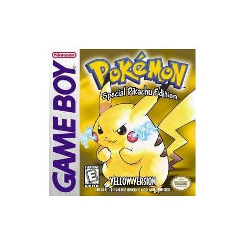 Pokemon Yellow Version, Game Boy