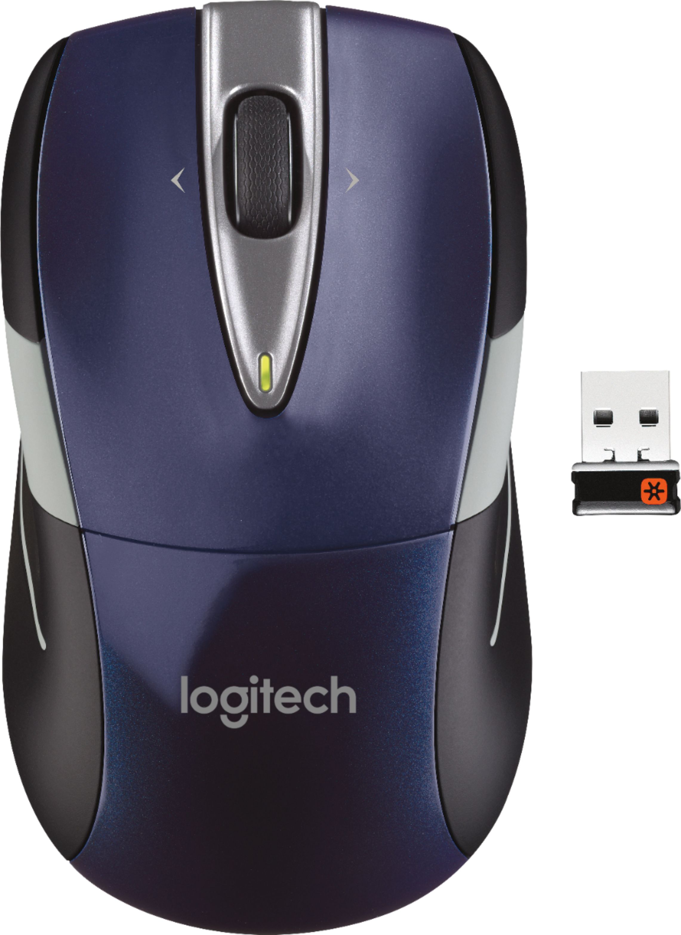 Logitech - M525 Wireless Mouse - Blue - .99