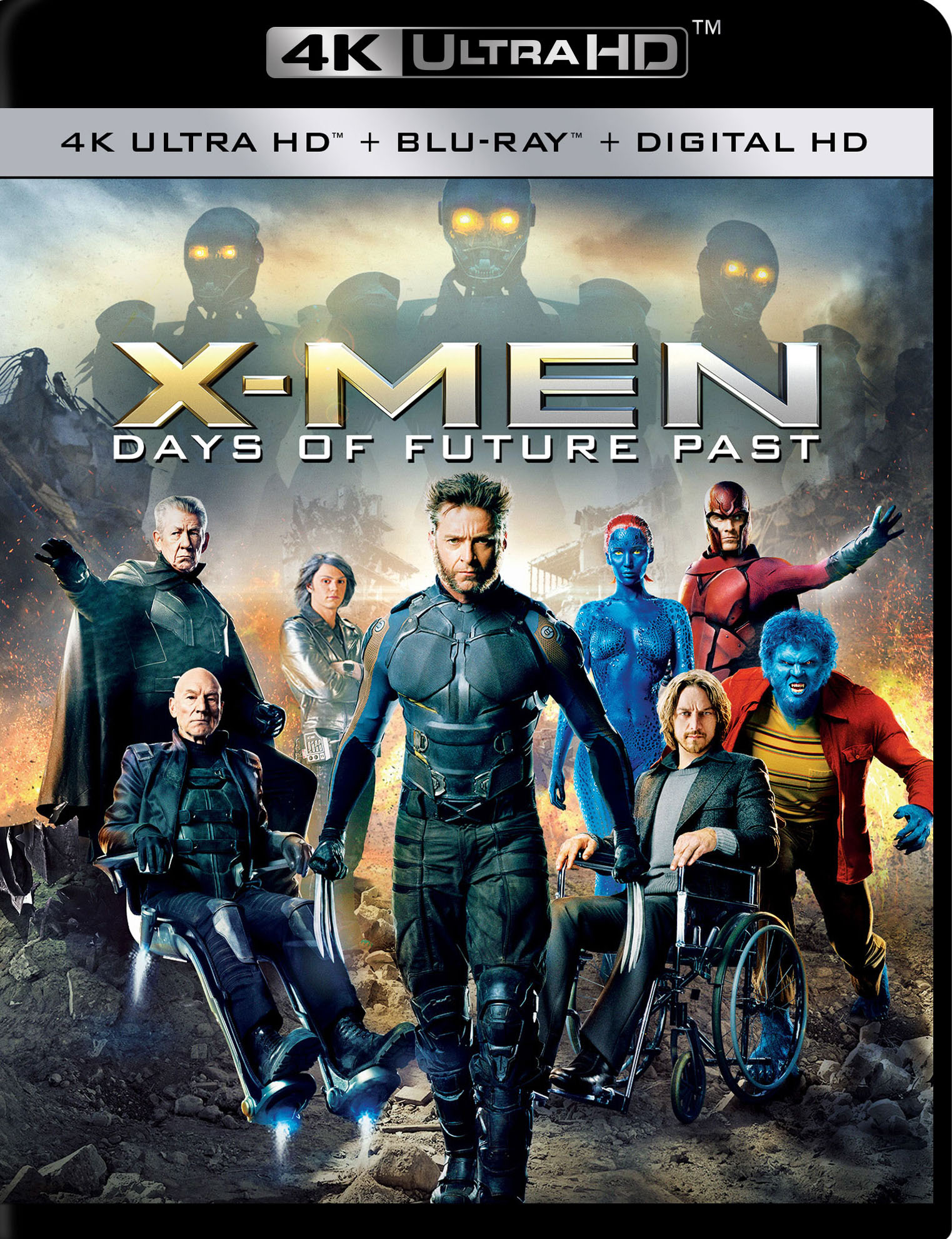 X Men Days Of Future Past 4k Ultra Hd Blu Ray Blu Ray Includes
