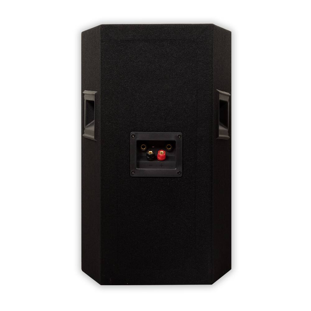 Alt View 2. Acoustic Audio by Goldwood - PA-365X Passive 6.5" DJ Speakers PA Karaoke 3-Way Studio Home Audio - Black.