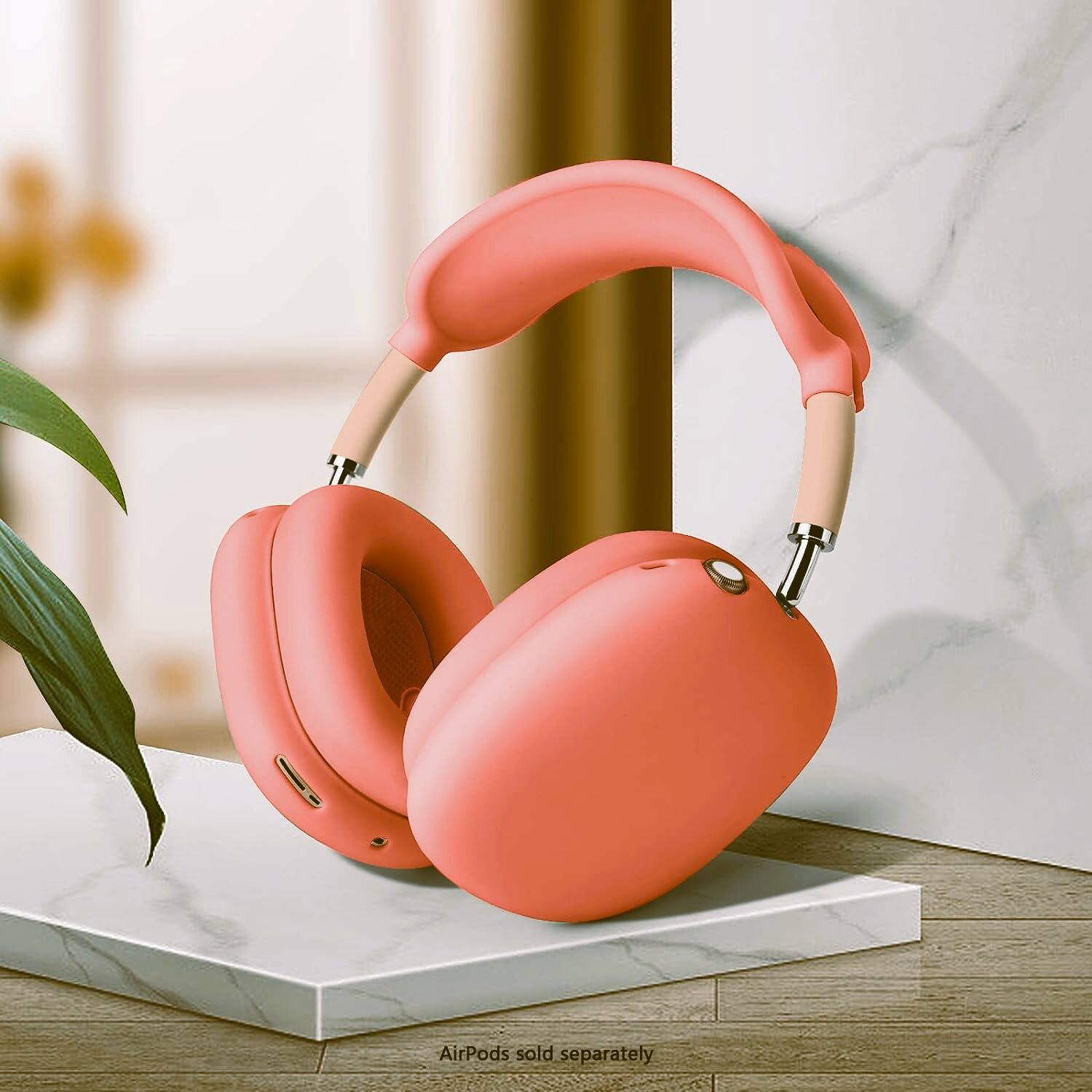 Airpods max コーラルピンク　第一世代　Apple careあり 81AB3VQi5KL.jpg_BO30,255,255,