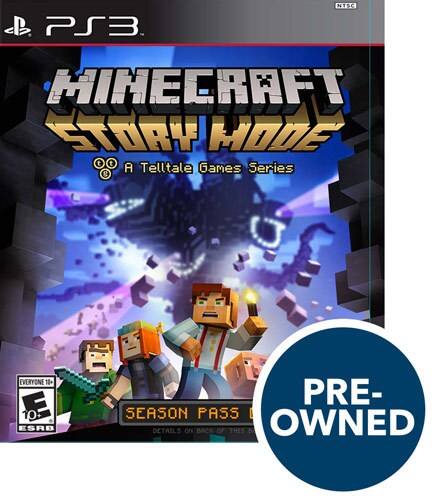 Minecraft: Story Mode Season Pass Disc PlayStation 3 MCSP3ST - Best Buy