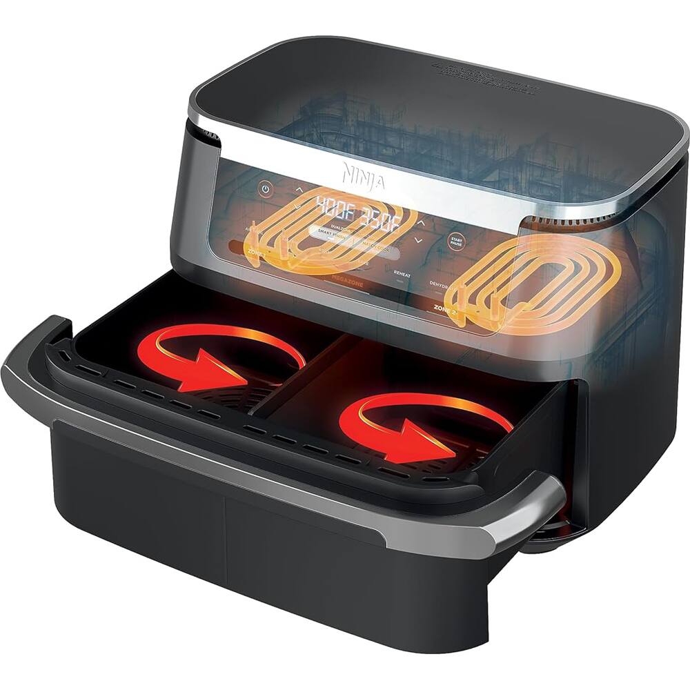 NINJA  
400°F  
MEGAZONE  
ZONE 1  
ZONE 2  
ZONE 3  
ZONE 4