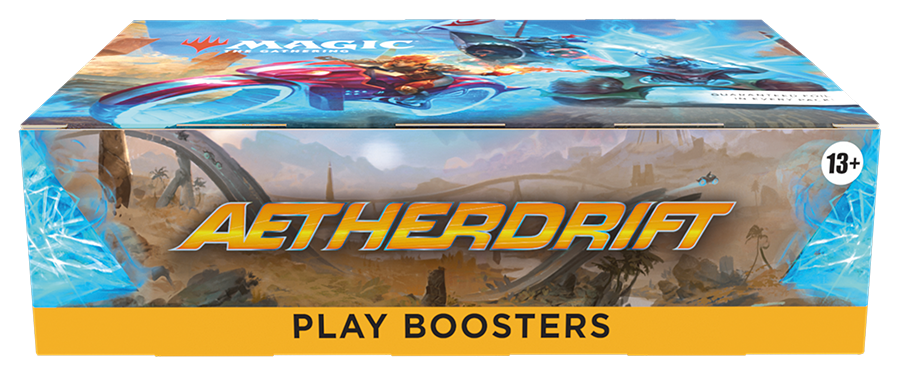 MAGIC THE GATHERING  
AETHERDRIFT  
PLAY BOOSTERS  
13+