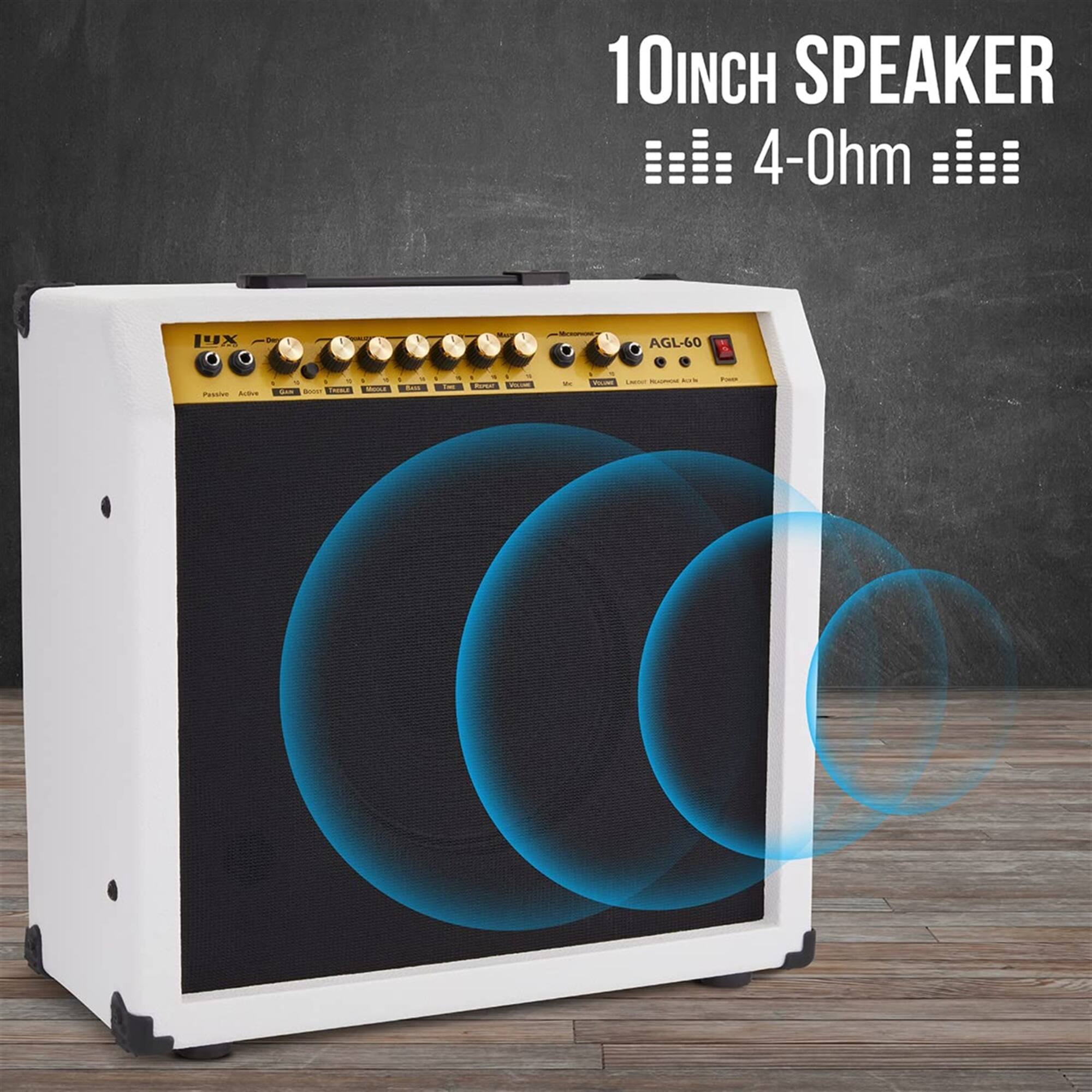10INCH SPEAKER 4-0hm IX AGL-60 - - -  i I  FO - - - - Am i