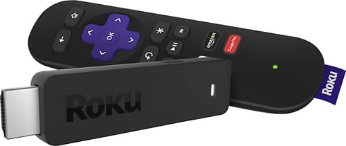 Roku - Streaming Stick (2016 Model) - Black - Larger Front