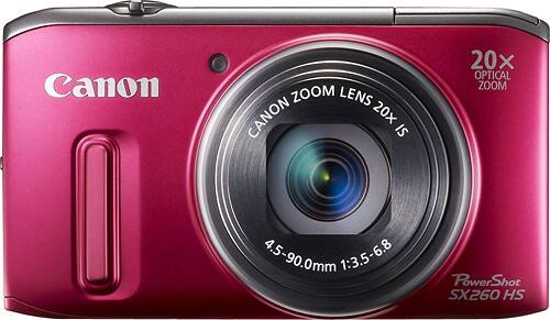 Best Buy: Canon PowerShot SX260 HS 12.1-Megapixel Digital Camera