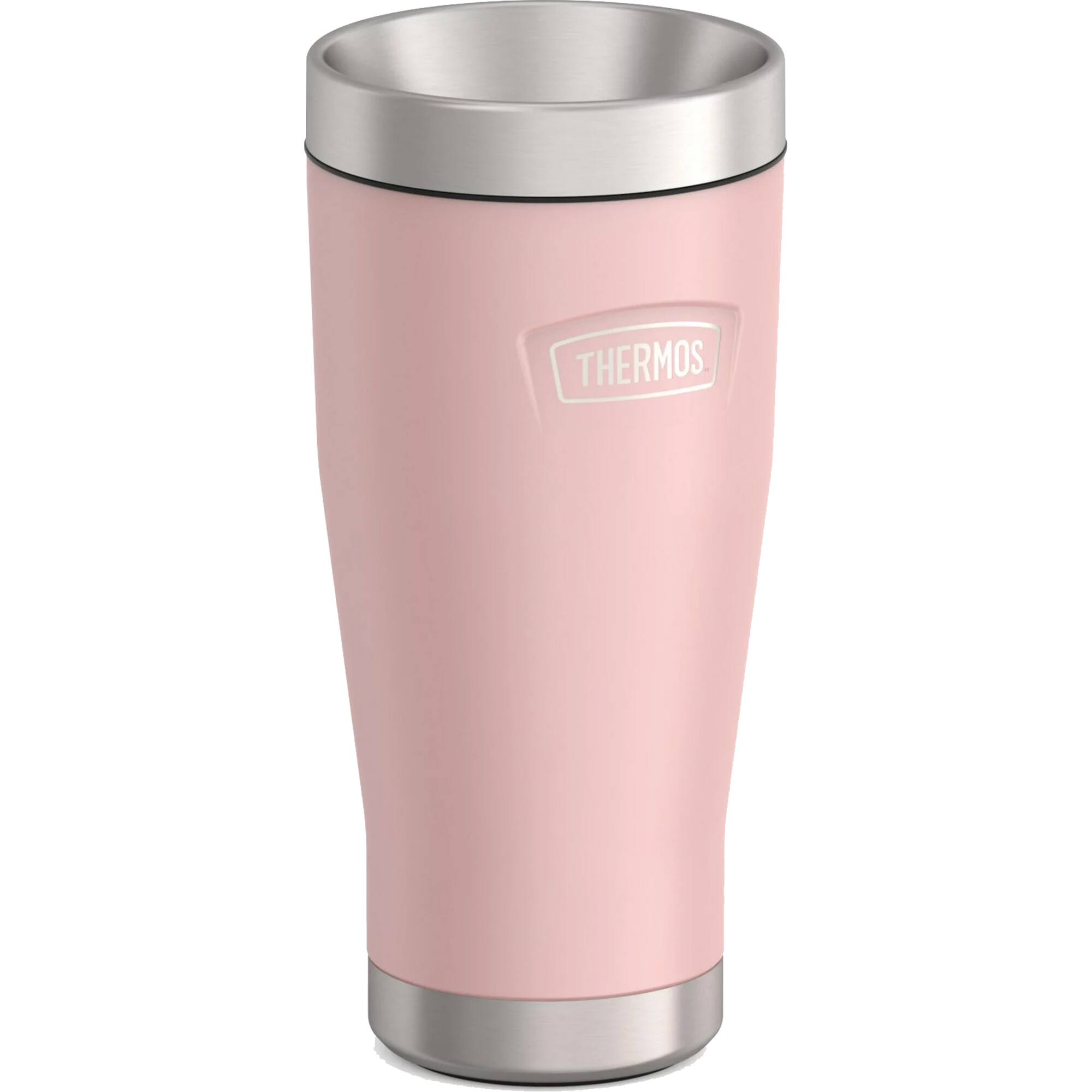 Alt View 1. Thermos - Thermos 16 oz. Icon Stainless Steel Tumbler - Sunset Pink - Sunset Pink.