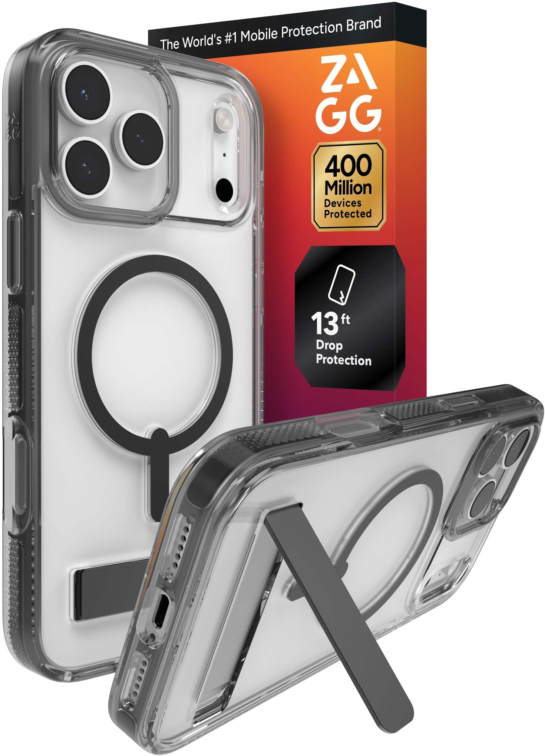 The World's #1 Mobile Protection Brand
ZAGG
400 Million Devices Protected
13 ft Drop Protection