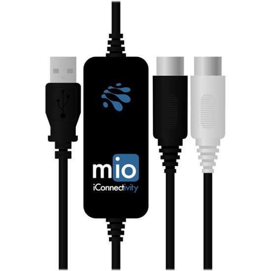 Iconnectivity Mio 1 In 1 Out Midi To Usb Interface Black Midi Mio