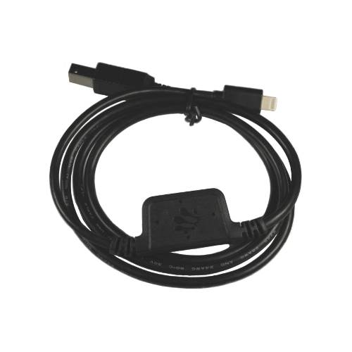 lampe Fedt svømme iConnectivity iOS Inline 5' Lightning to USB type B Device Cable Black  ICC2L - Best Buy